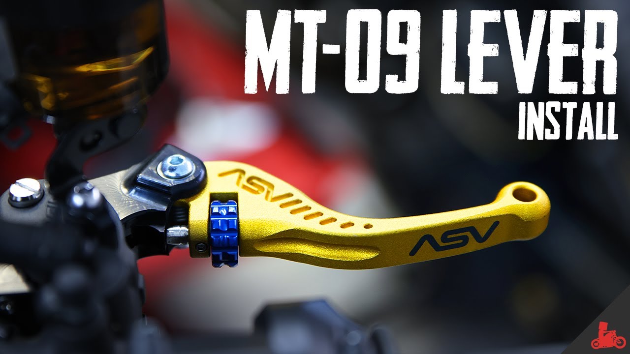 Установка рычагов Yamaha MT-09 2021 года