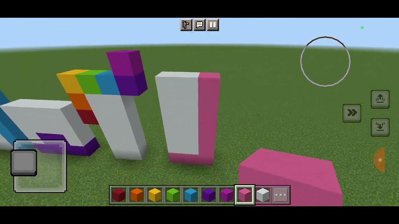 building numberblocks in minecraft