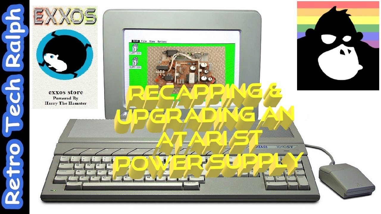 Обновление блока питания Atari ST