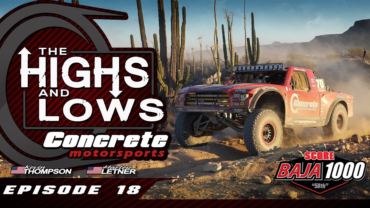 Concrete Motorsports || Взлеты и падения || Эпизод 18 || Baja 1000 2025