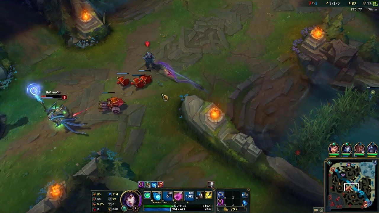 Ahri counter gank