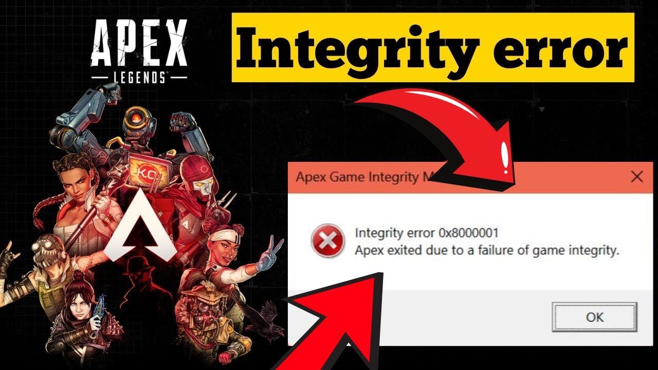 How To Fix Apex Exited Due To A Failure Of Game Integrity /Integrity Error 0x8000001