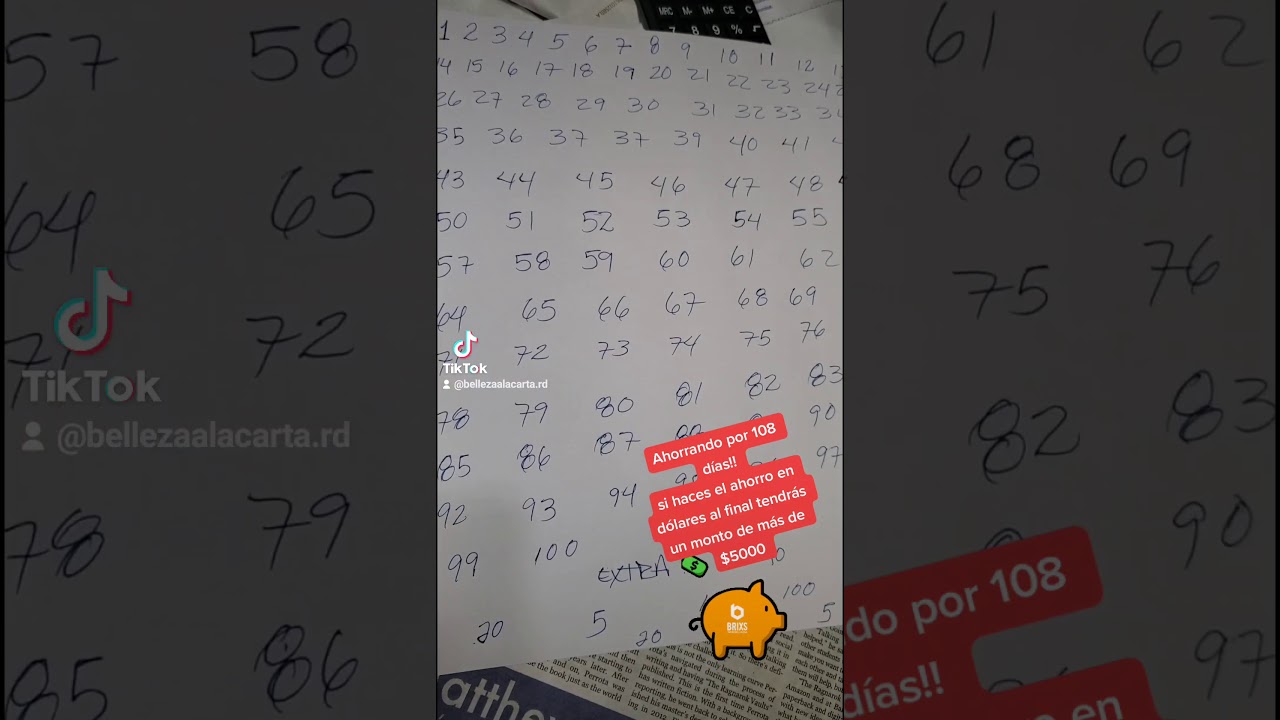 Ahorro en 100 D&iacute;as