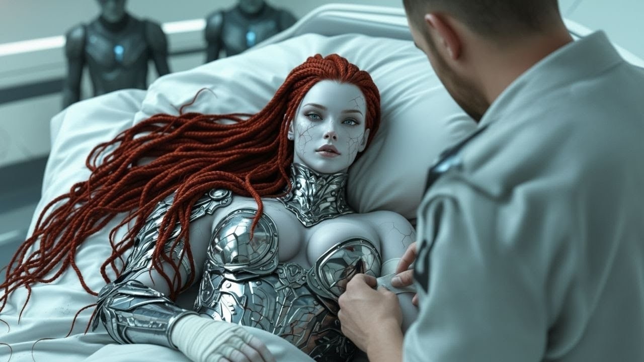 „Ošetřil jsem její rány — podívala se na mě: Víš, že se dotýkáš královny galaxie, člověče?“