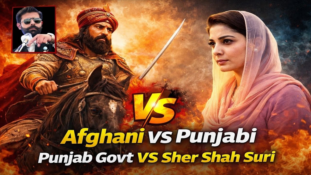 Punjab Govt wants Afghani VS Punjabi debate to be started? Shaheer Sialvi 