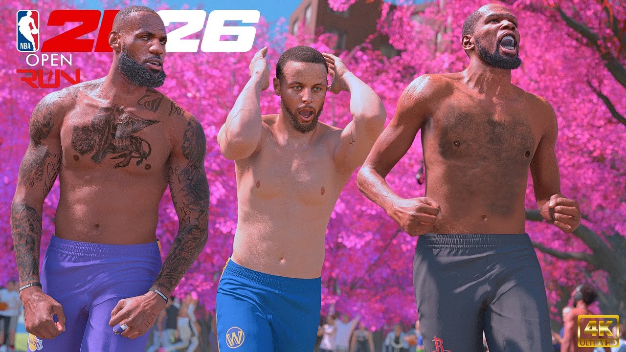 LeBron, Steph and KD Takeover at Oceanside Park Open Runs🔥 | NBA 2K26 Open Run Mode