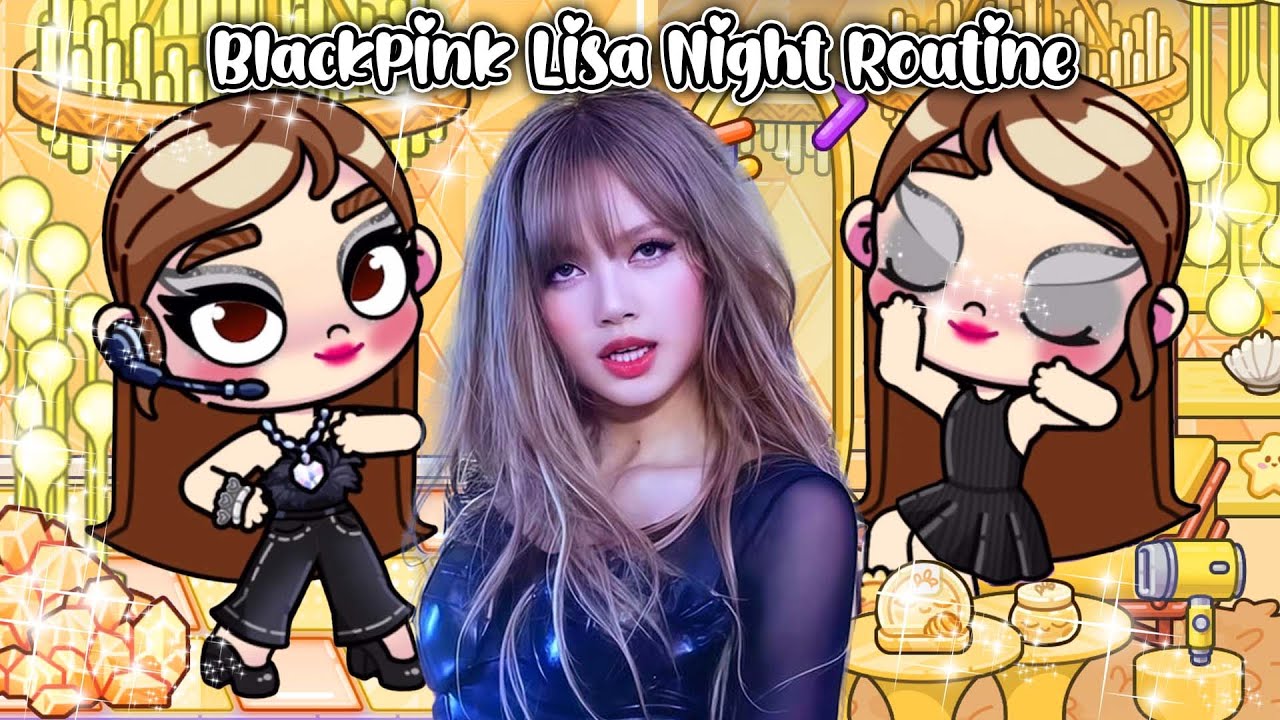 BlackPink LISA Night Routine🧡💛| Avatar World | Pazu