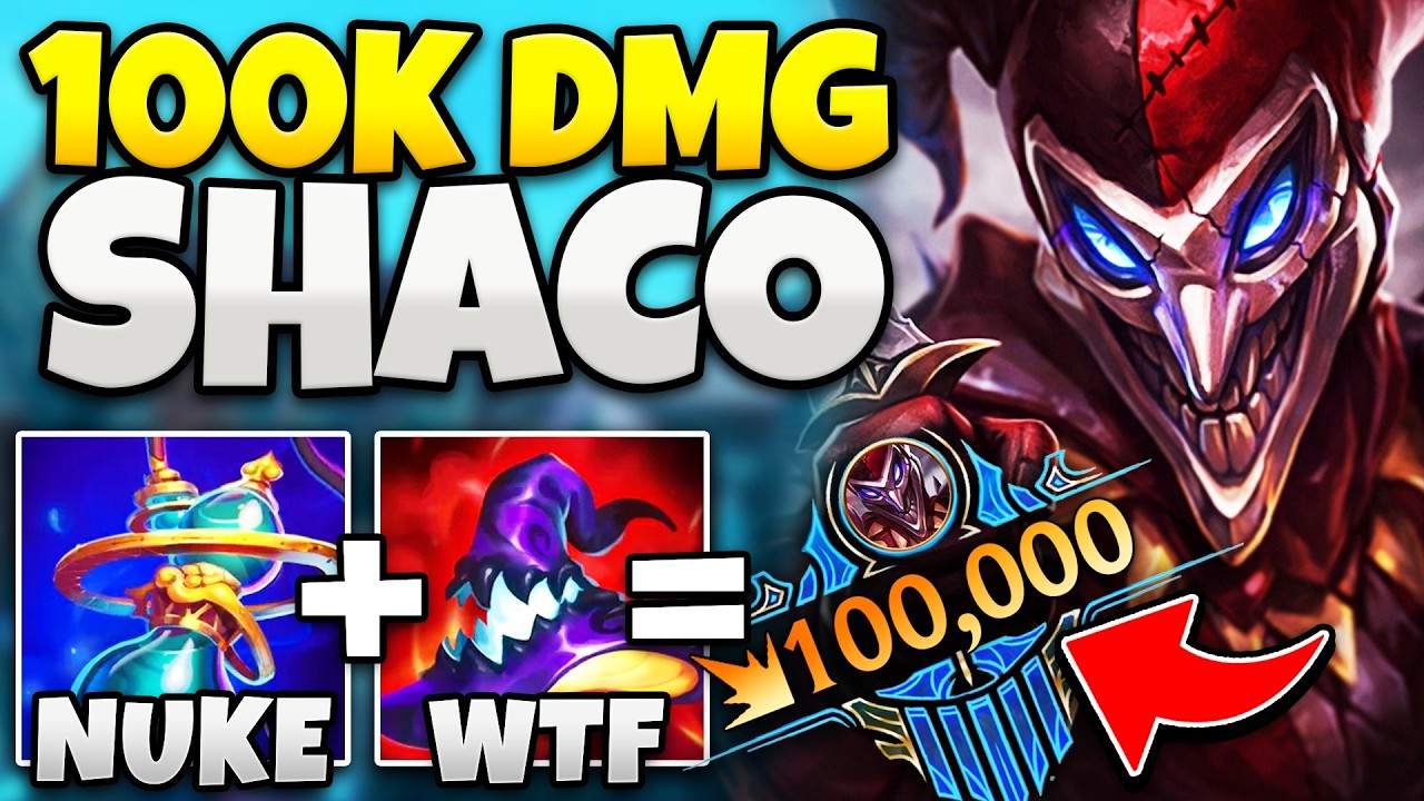 THE STORY OF HOW I DEALT 100,000 DAMAGE WITH AP SHACO!