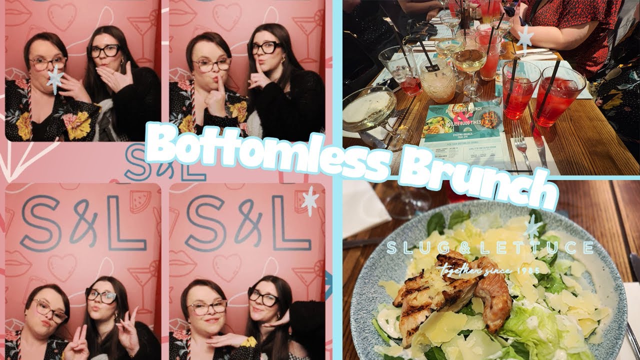 BOTTOMLESS BRUNCH ✨| Slug and Lettuce Review