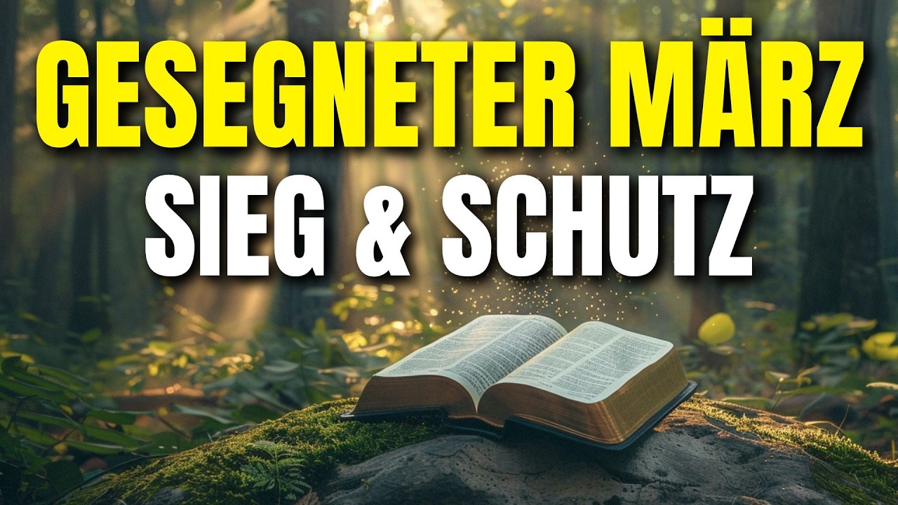 Gesegneter März: Kraftvolles Gebet für Sieg und Schutz – täglich hören