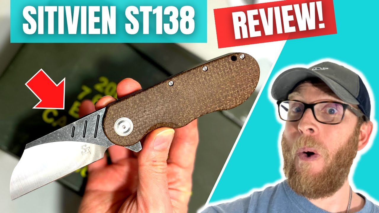 Sitivien ST138 Unboxing & Review | Solid Budget EDC Knife Or Should You Pass?