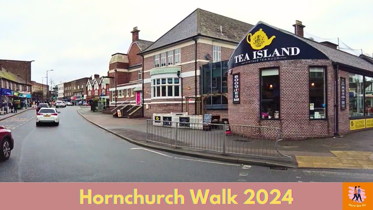 Hornchurch Walk 2024 | Here We Go Walks | East London | ASMR POV HD