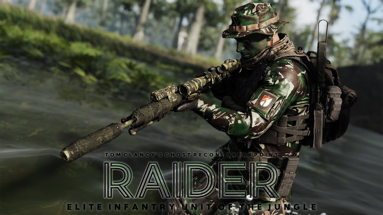 RAIDER | Elite Light Infantry Unit [ 2K HD 60FPS ] Modded Ghost Recon Breakpoint