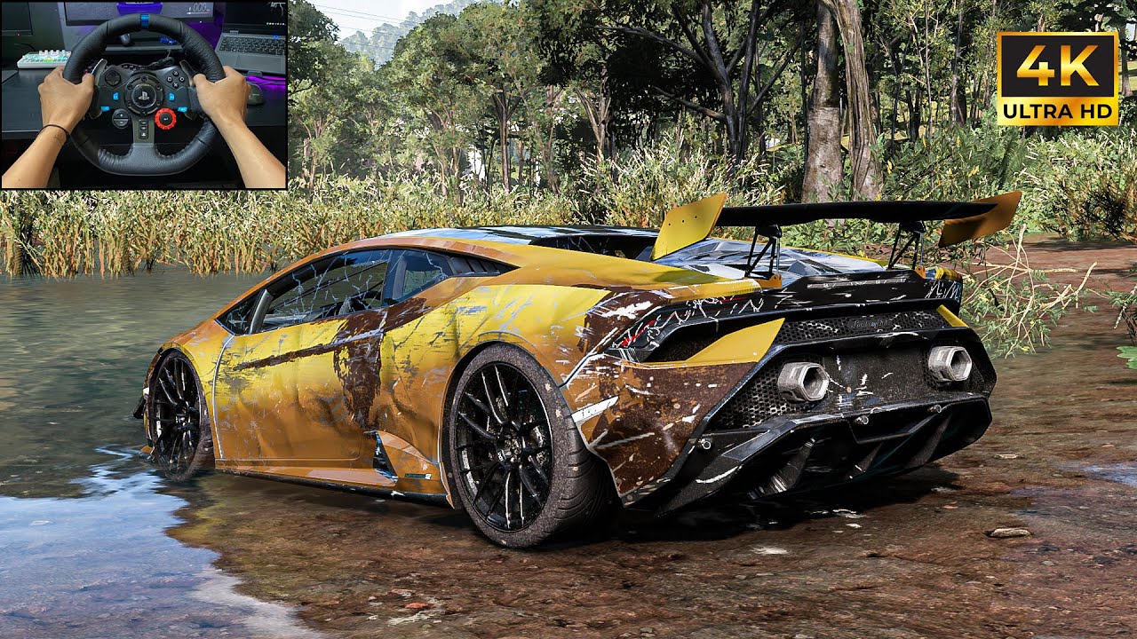 Rebuilding Lamborghini Huracan Tecnica | Forza Horizon 5 | Logitech G29 Stering Wheel Gameplay
