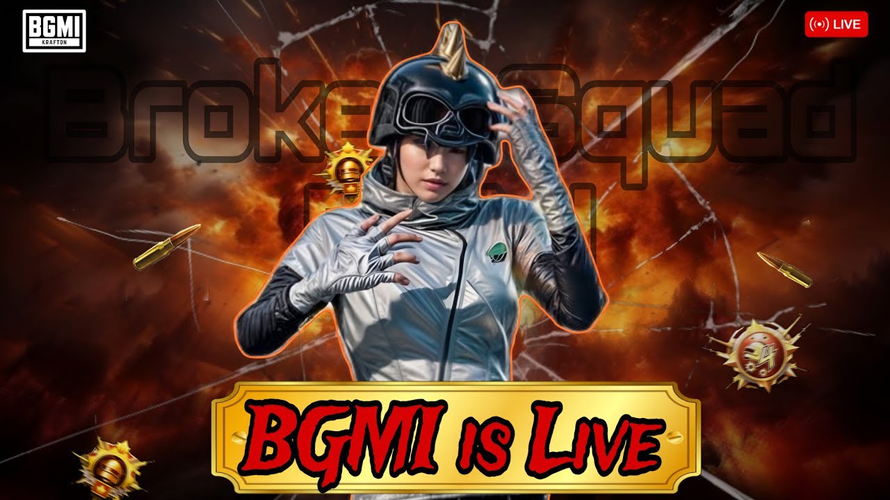 🚀Broken Squad BGMI🤯Live of Broken _squad _ BGMI