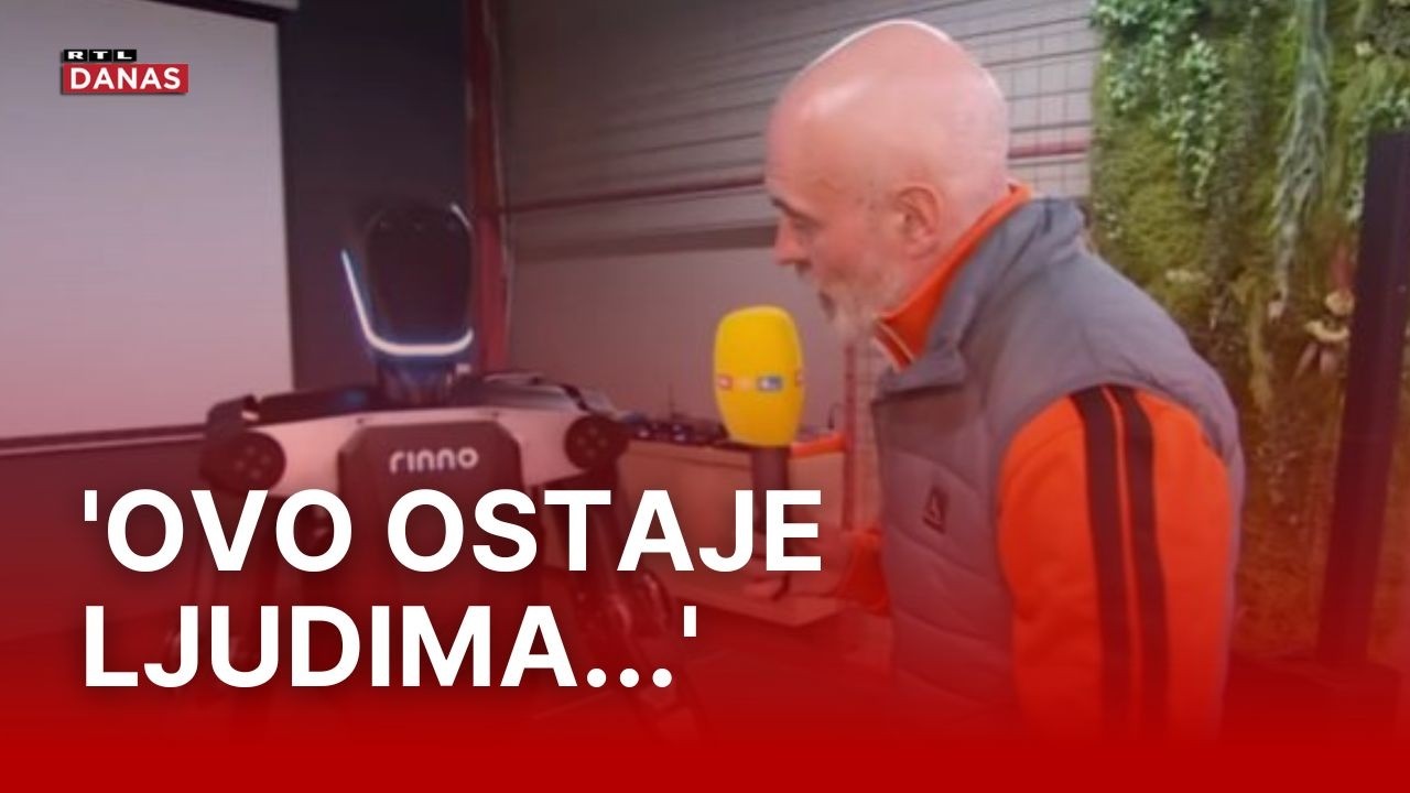 Reporter Boris Mišević razgovarao uživo s prvim hrvatskim robotom: Evo što mu je rekao! | RTL Danas