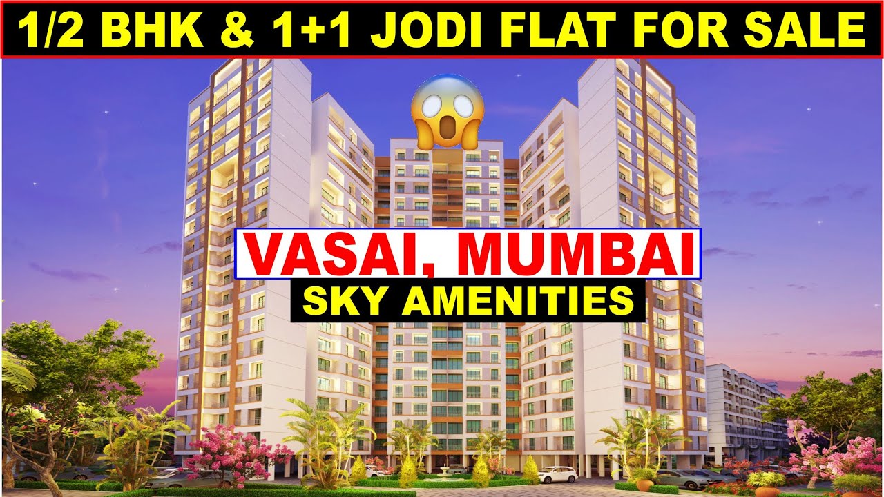 Cheap Price Flat for sale in Vasai Mumbai | 1/2 BHK & 1+1 Jodi Flats