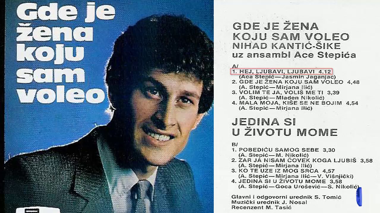 Nihad Kantic Sike - Hej, ljubavi, ljubavi - (Audio 1982)