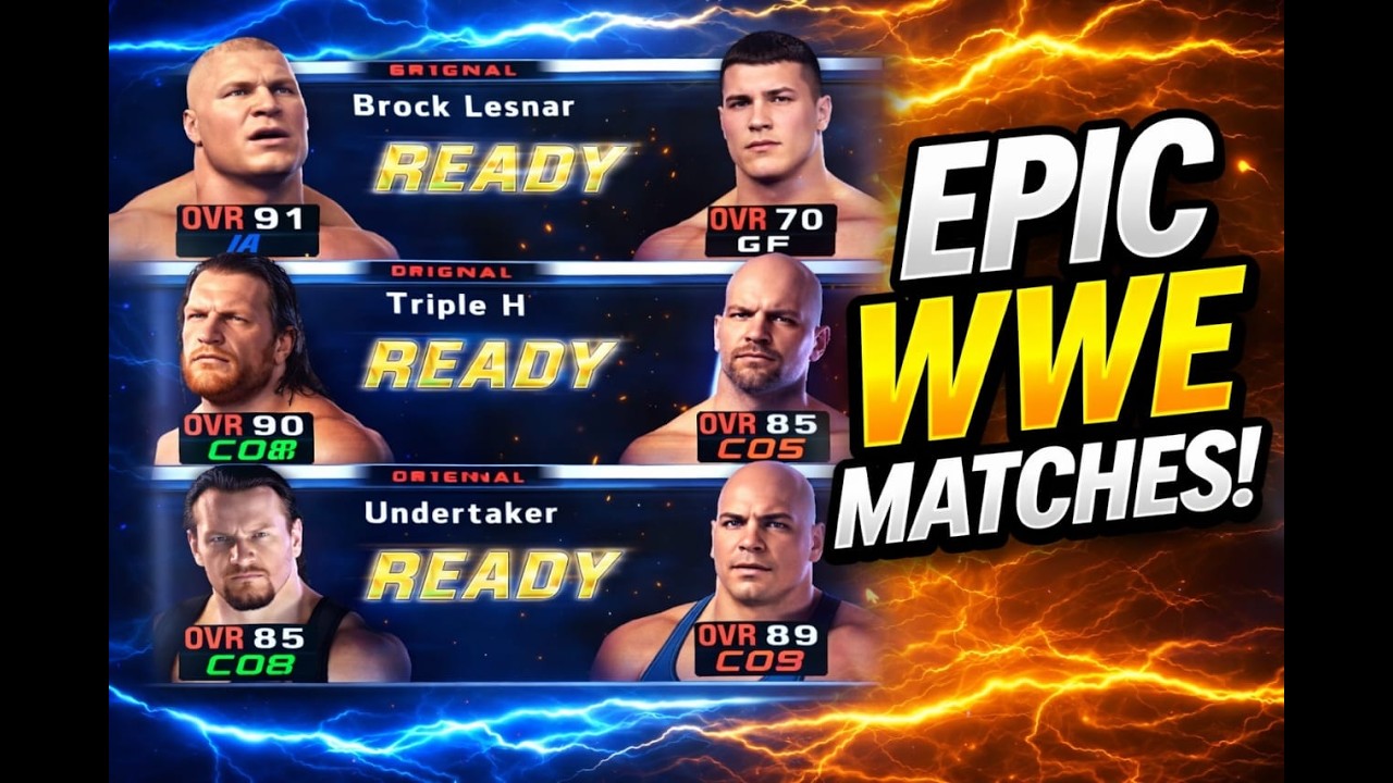 ELIMINATION CHAMBER MATCH  ( BROCK LESNAR,RANDY ORTON,STEVE AUSTIN,TRIPLE H,UNDERTAKER,KURT ANGLE)