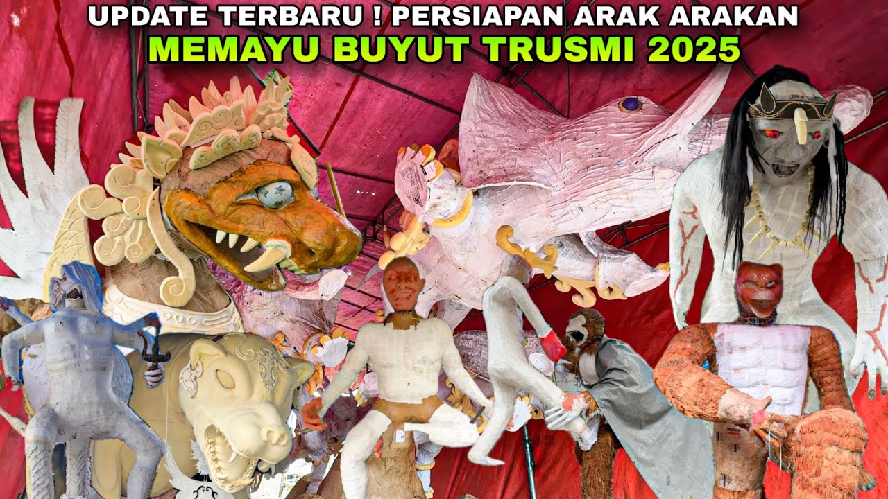 UPDATE TERBARU ❗️ Persiapan Arak arakan MEMAYU BUYUT TRUSMI 2025