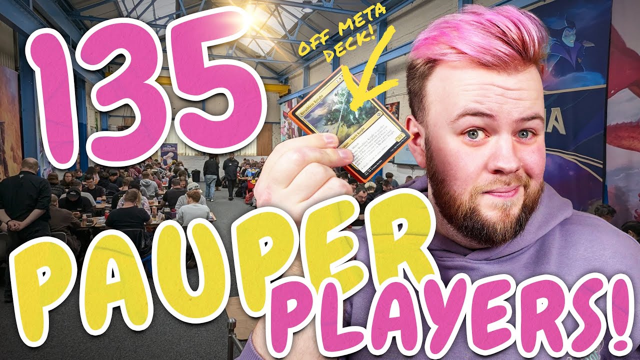 I went to the UK's biggest ever Pauper Tournament! (and finished top half!)