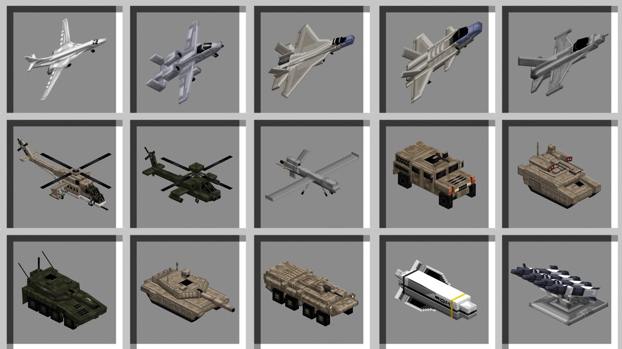 Bean's Armed Forces V3 - Military Mod for Bedrock Edition 1.21+