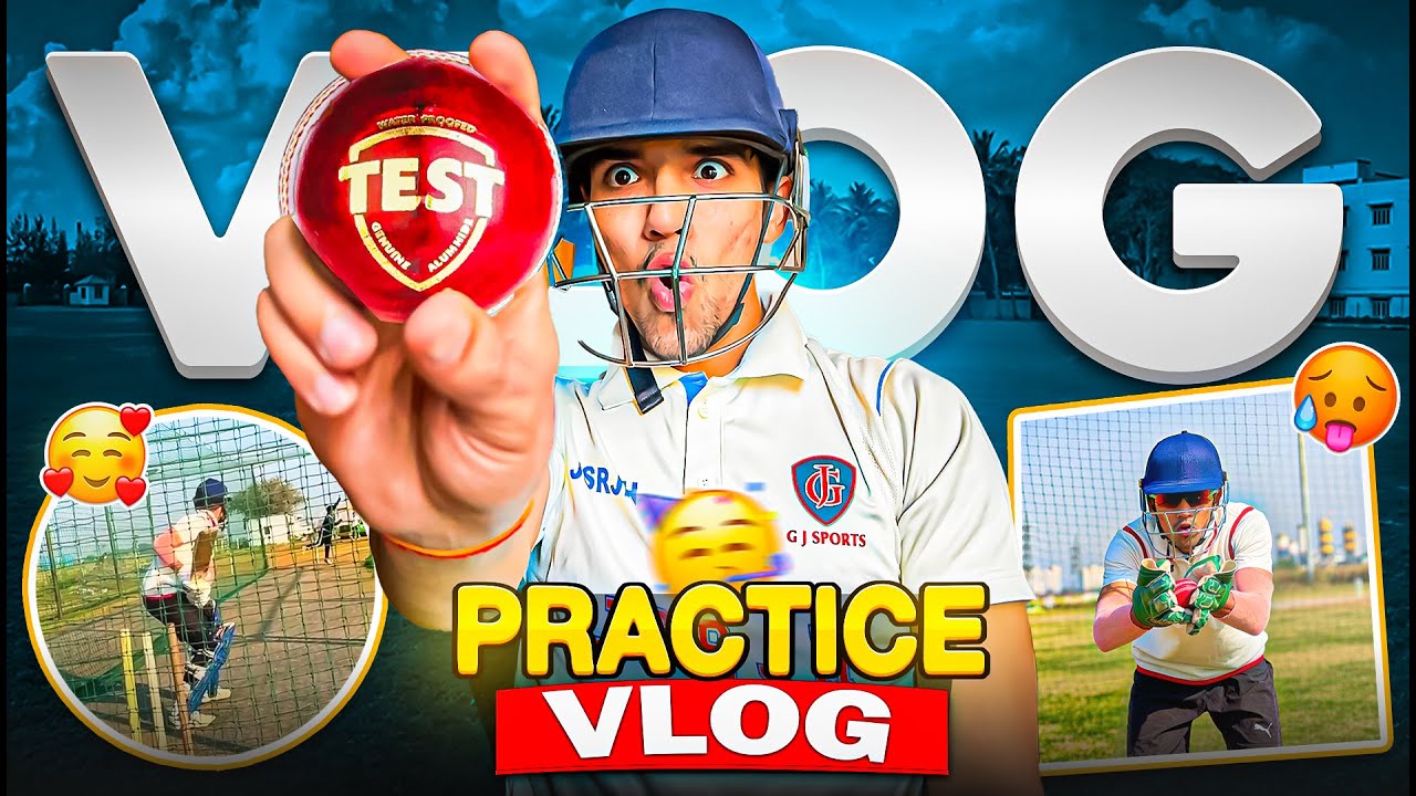 Red NEW Ball Practice session😍| Cricket Cardio Batting & Wicket Keeping drills