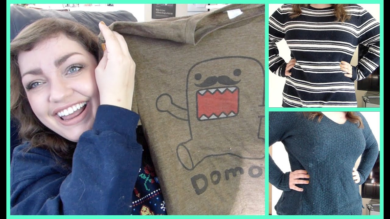 Thrift Haul: Sweater Spectacular!!