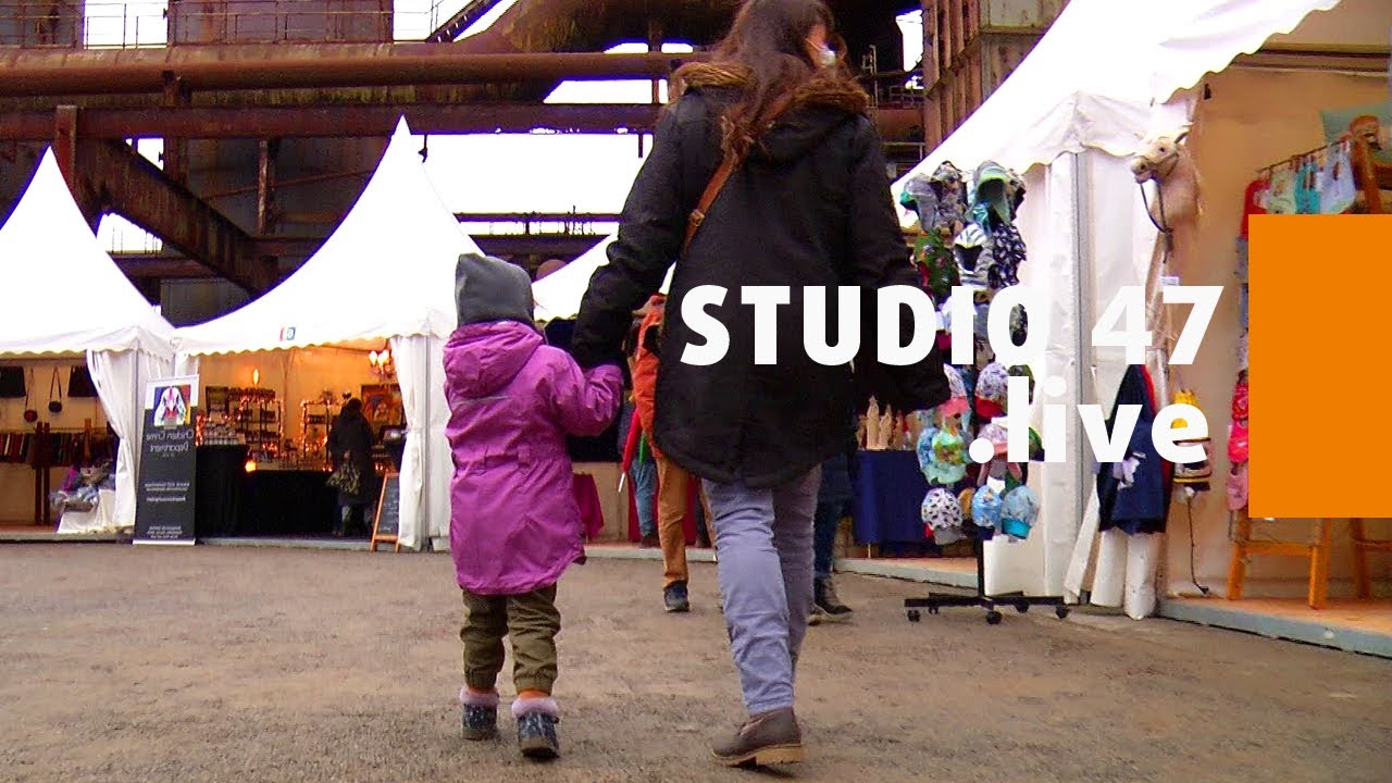 STUDIO 47 .live | WEIHNACHTLICHES FLAIR IM LANDSCHAFTSPARK DUISBURG-NORD BEIM BELIEBTEN LICHTERMARKT