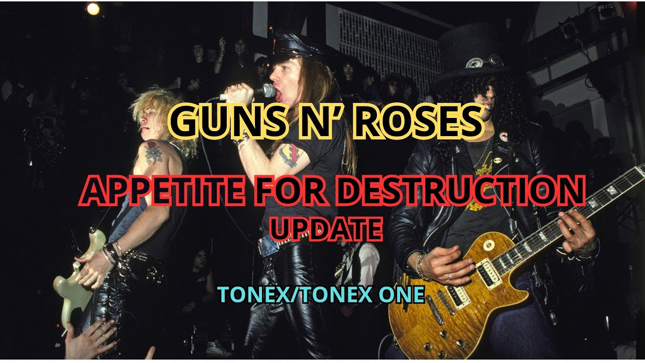 Guns N' Roses - Appetite For Destruction Studio Tone (#36 AFD) Tonex/Tonex One - Preset Update