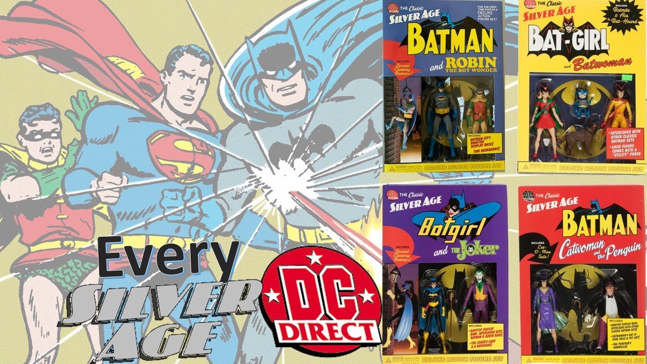 Every DC Direct Silver Age Comparison List