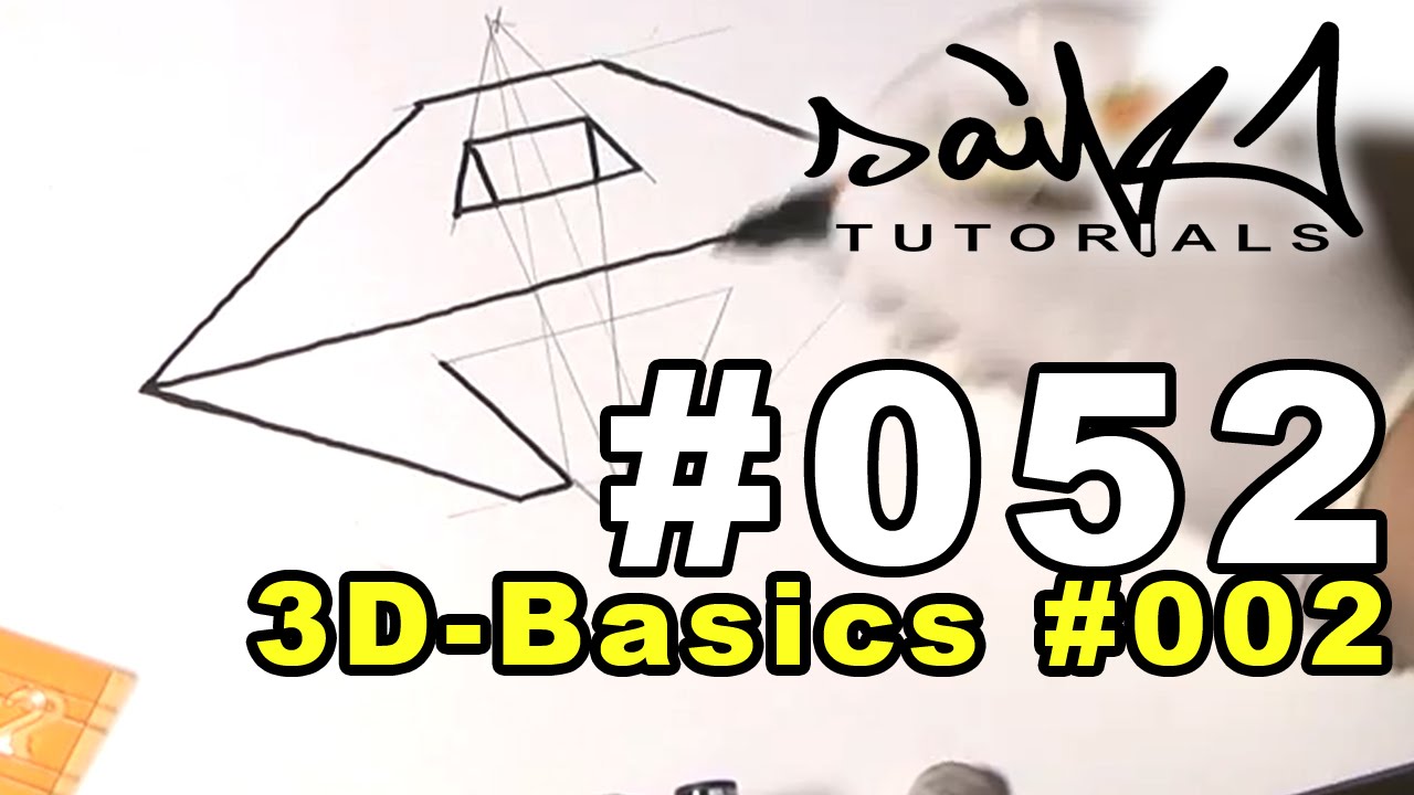 Saikone: Graffiti Tutorial #052 3D-Basics 
