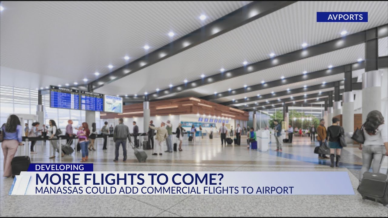 Commercial flights set to come to Manassas Regional Airport