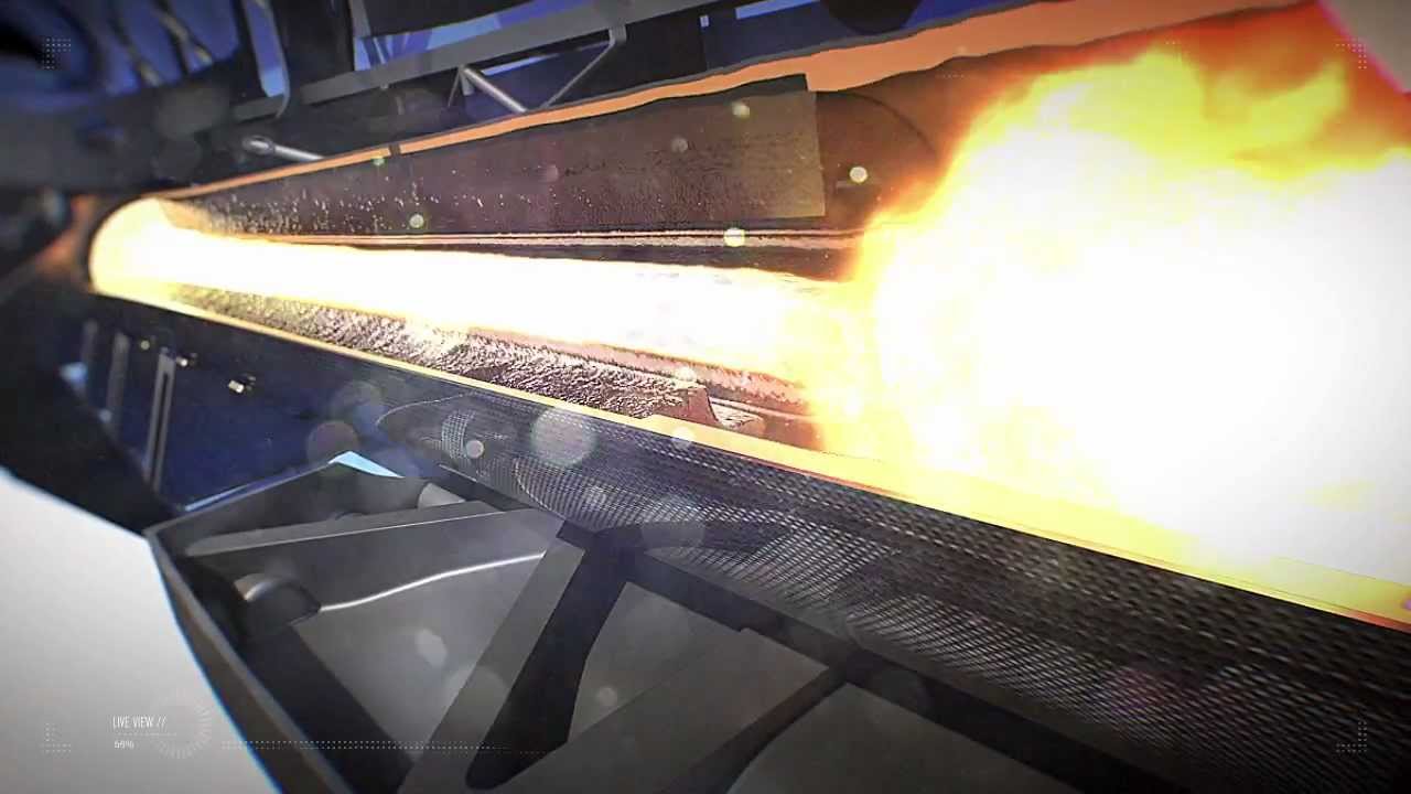 Inside BLOODHOUND's 77,000 thrust hp hybrid rocket