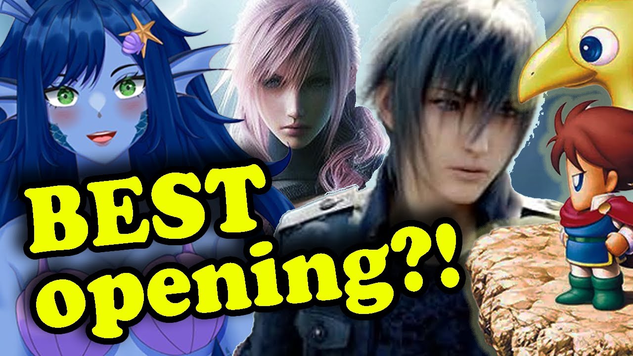Which Final Fantasy has the most JAW-DROPPING opening?! | Reaction