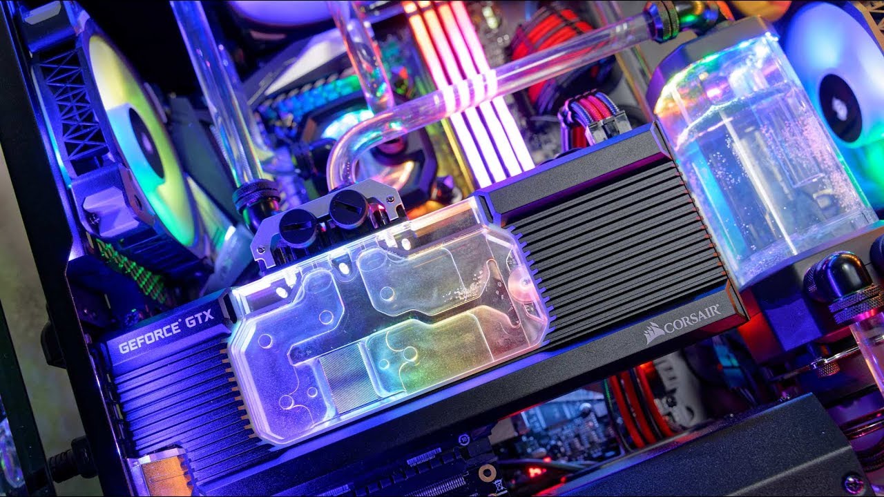 CORSAIR HYDRO X SERIES TIME LAPSE BUILD