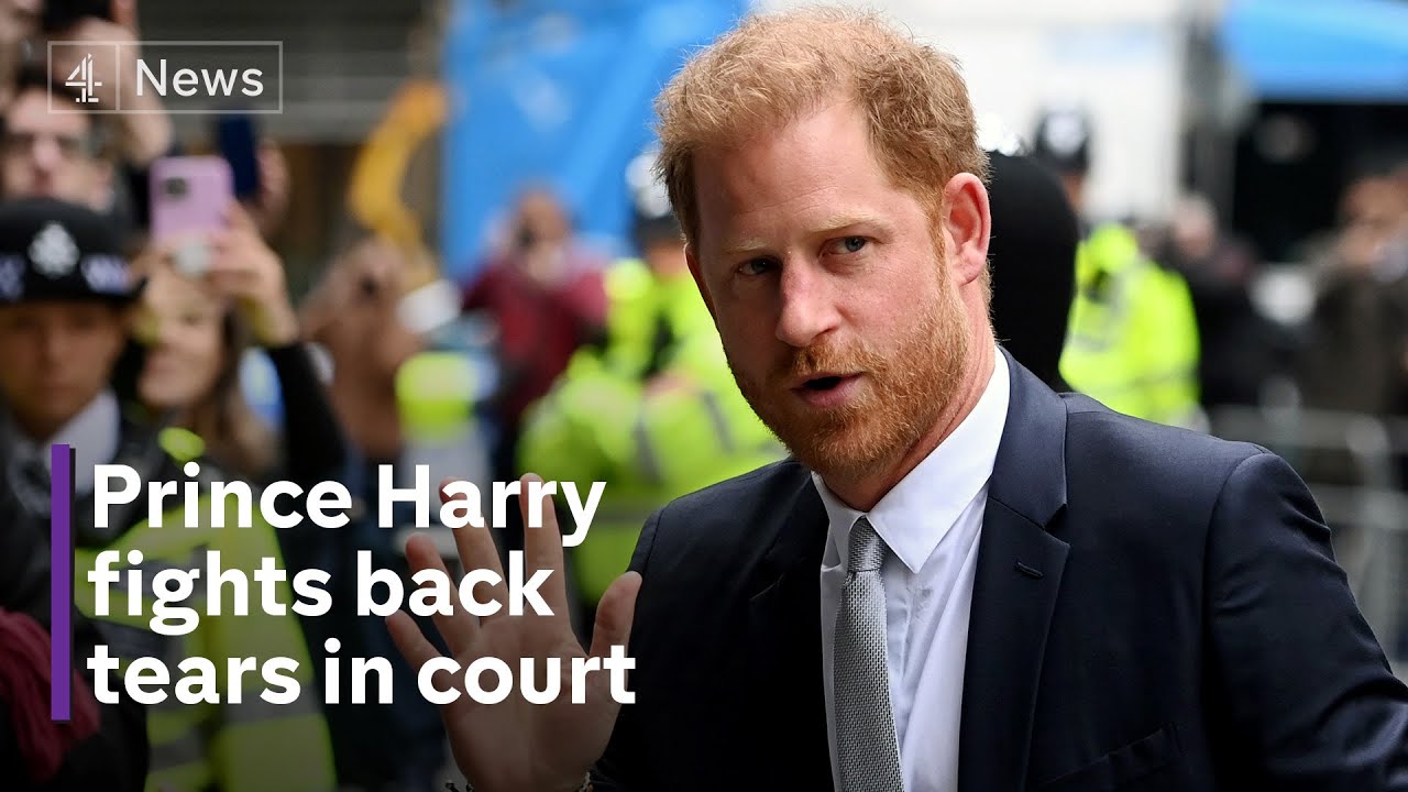 Prince Harry emotional in final phone-hacking court appearance
