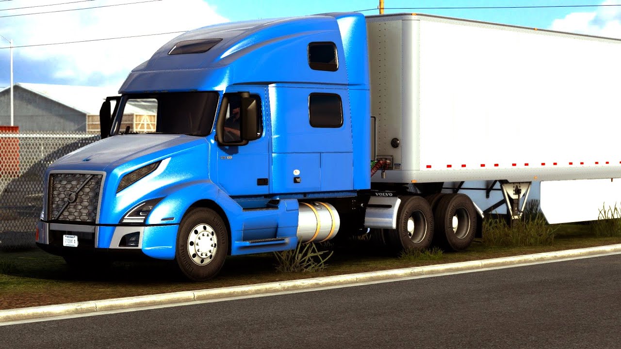 American Truck Simulator - Volvo VNL 2018 Transporting Beverages