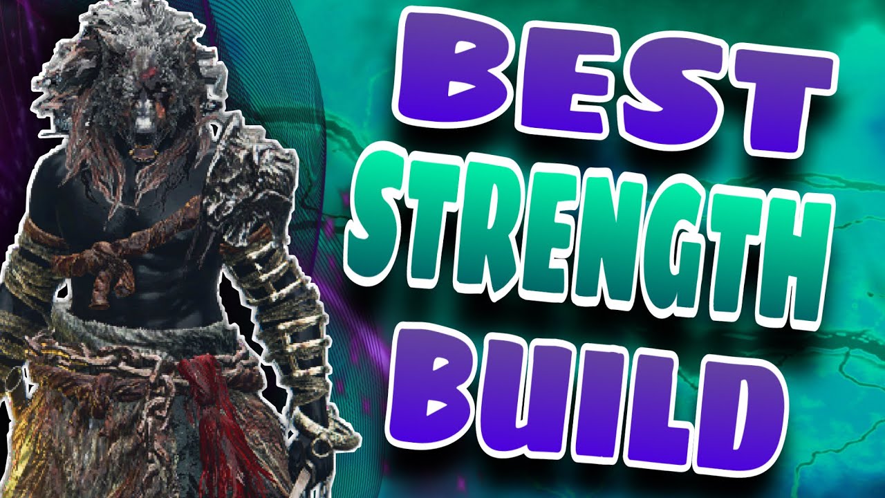 Elden Ring BEST STRENGTH BUILD! Amazing OP STR Build 1.07 Elden Ring