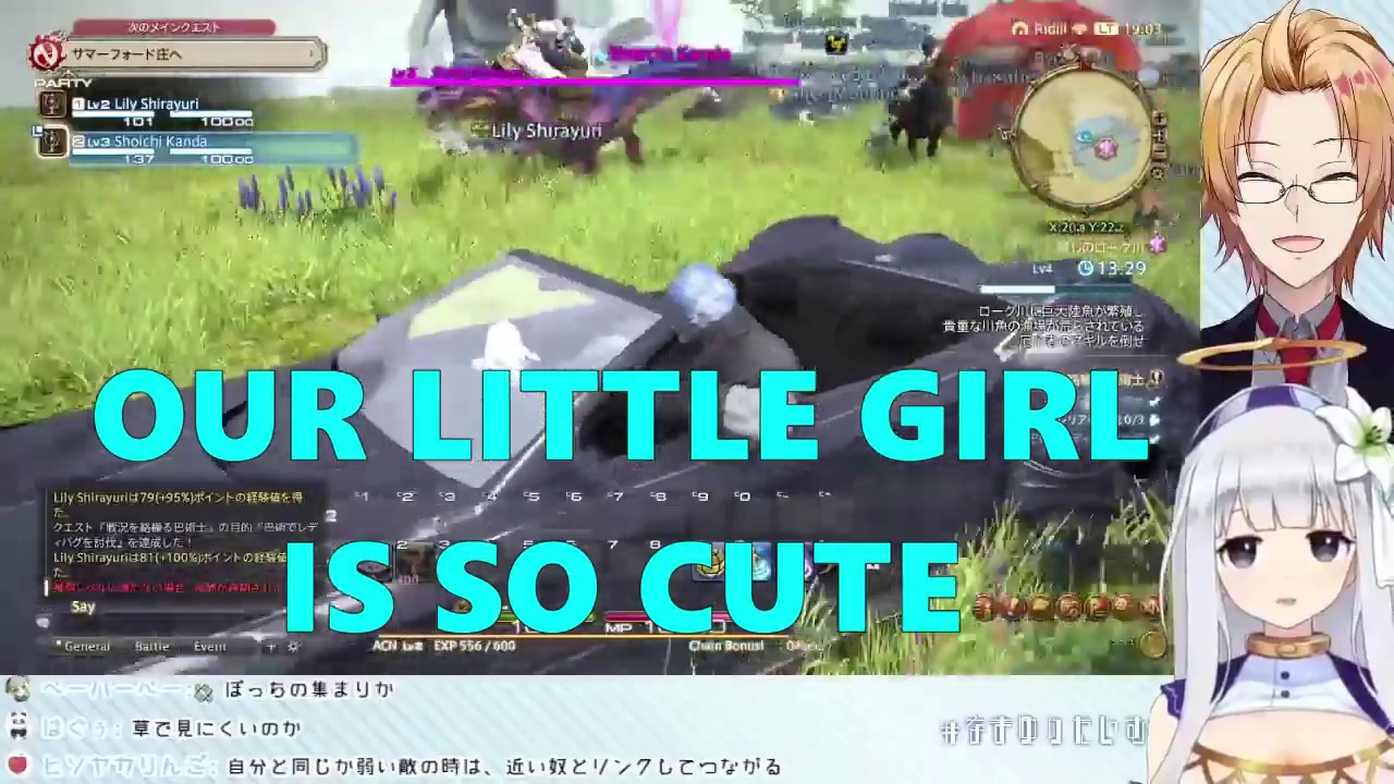[Eng Sub] Shirayuri Lily dies from diabetes [Nijisanji] [ViViD]