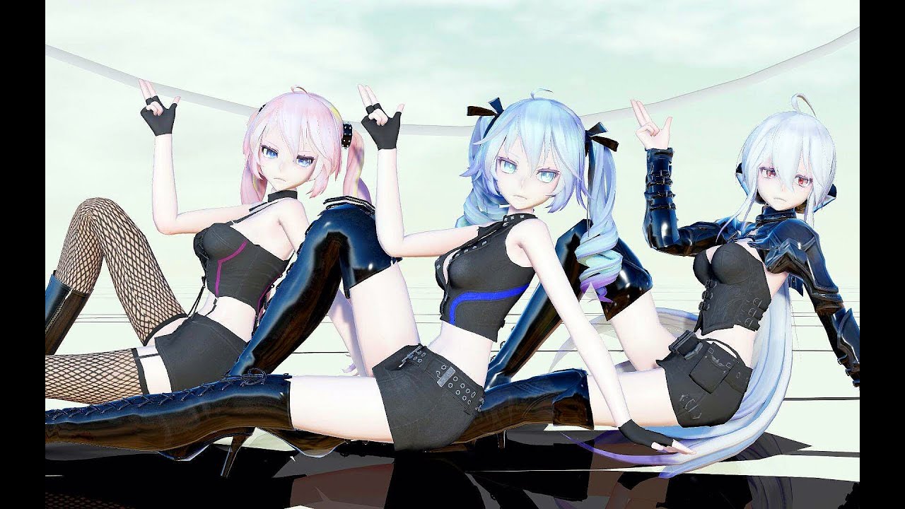 Vocaloid Queens👑Miku x Luka x Haku | Look What You Made Me Do (Taylor Swift)🔥MMD COOL Dance!