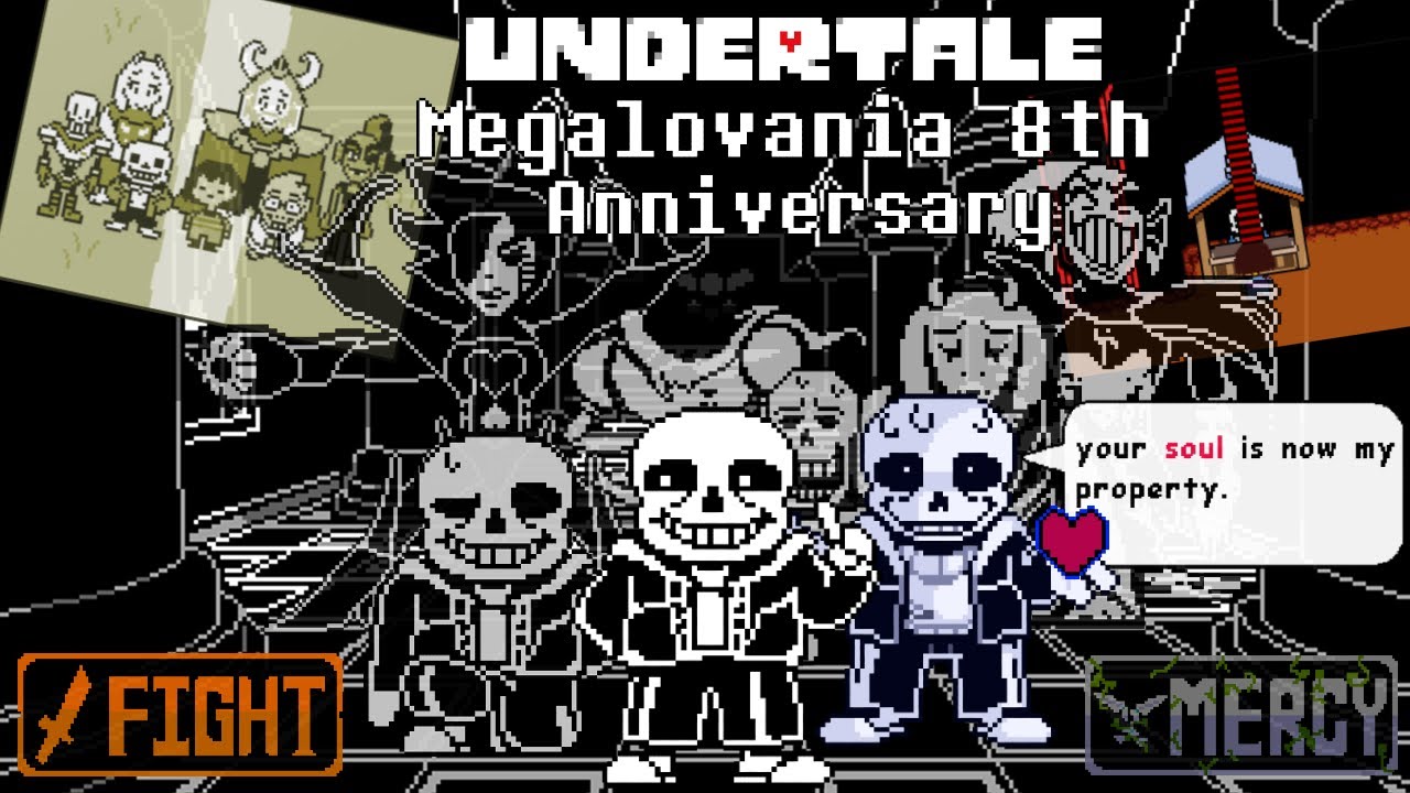 Undertale: Megalovania 8th Anniversary [No heal] by BradtheBrad