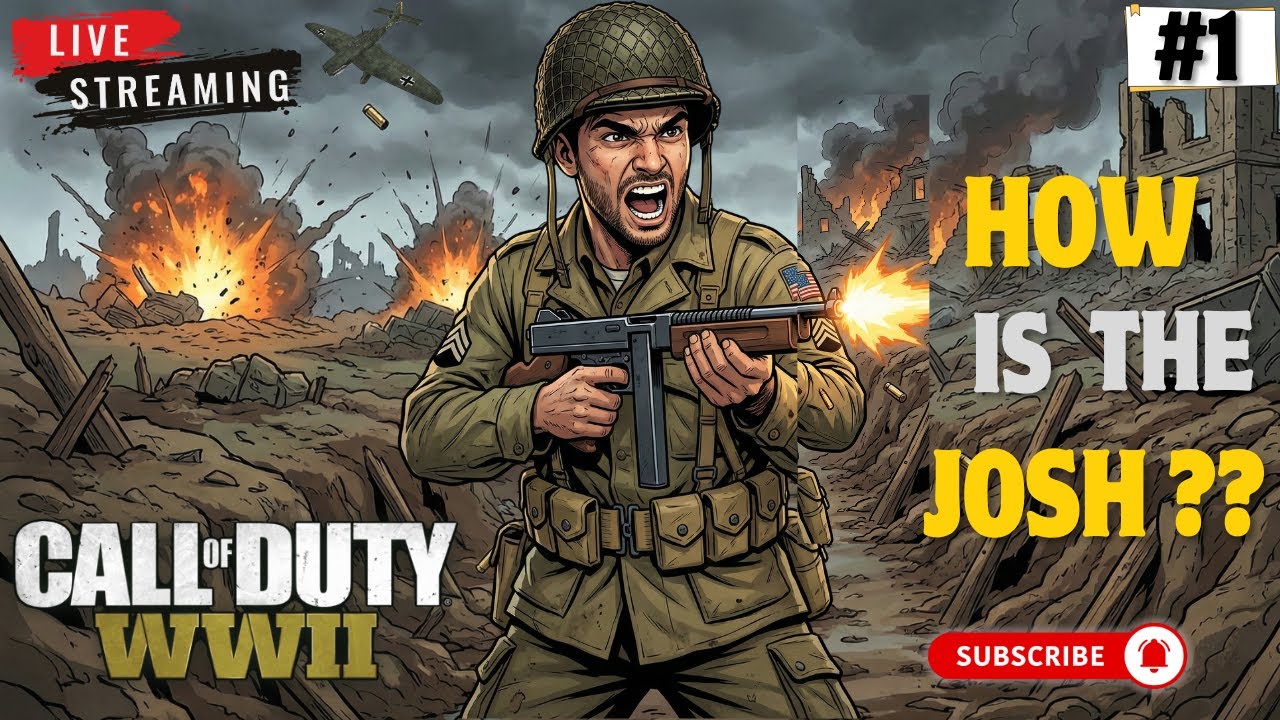 Call of Duty WWII Story Mode LIVE on PS5 | Full Campaign Gameplay | Day 1