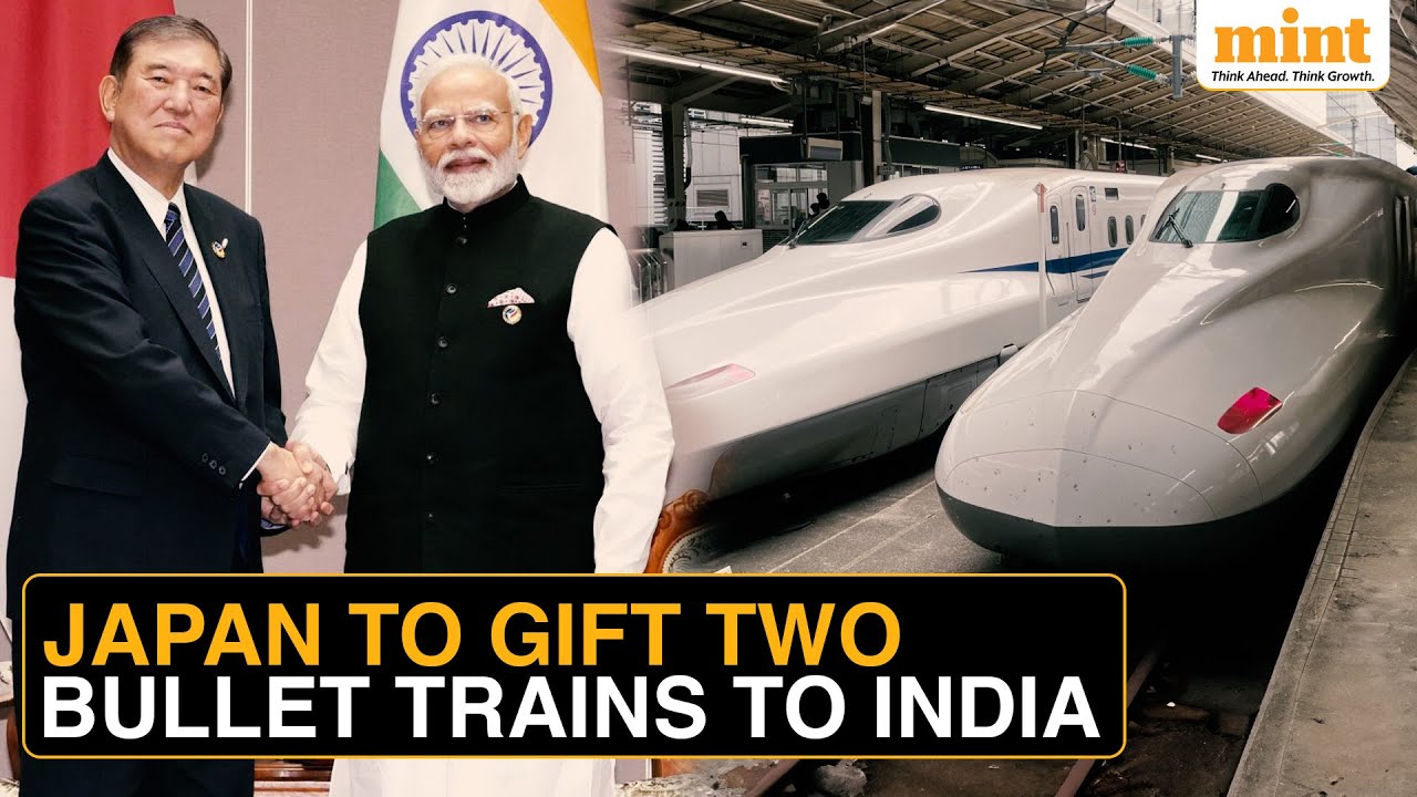 Japan To Gift Two Bullet Trains &mdash; The Shinkansen E5 and E3 &mdash; To India | Details