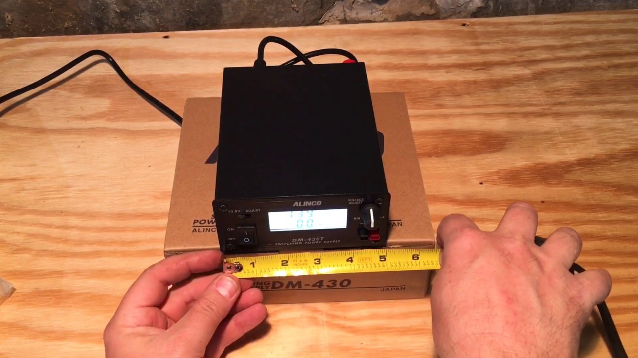 Alinco DM-430 unboxing