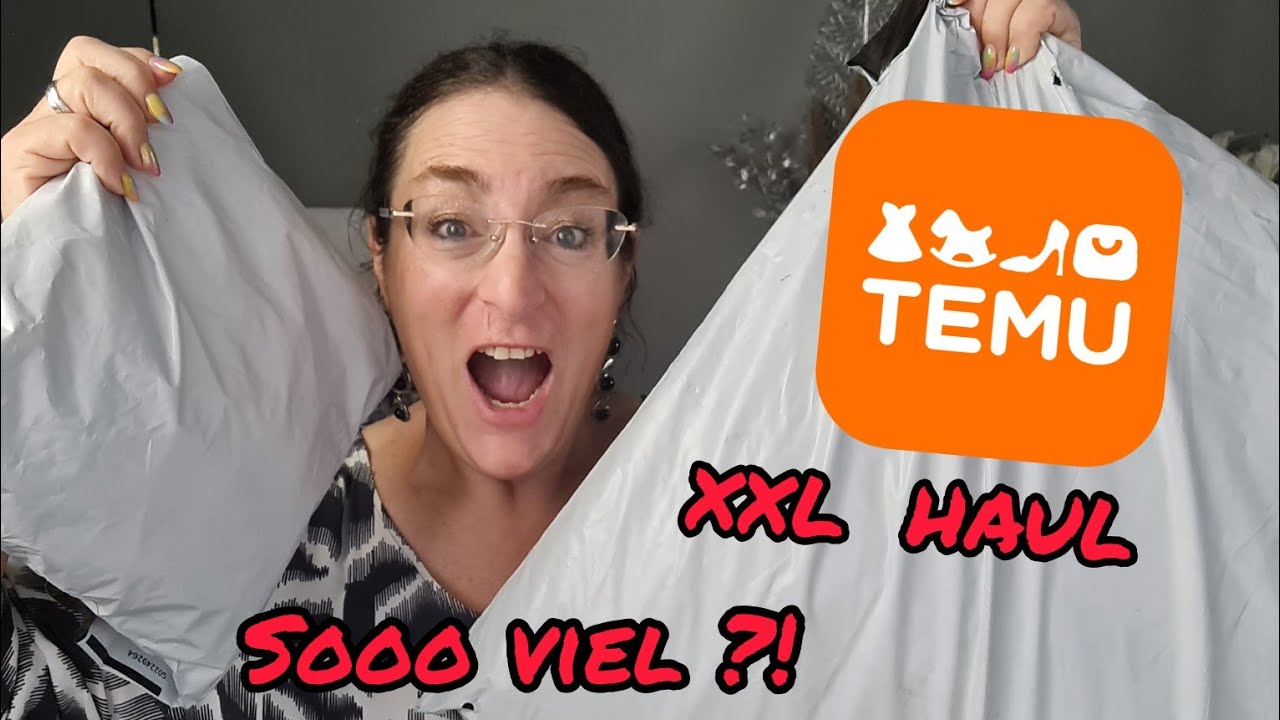 XXL Temu Haul 🛍💰🛒 Kleidung, Schmuck, Deko und personalisierte Kinderbekleidung
