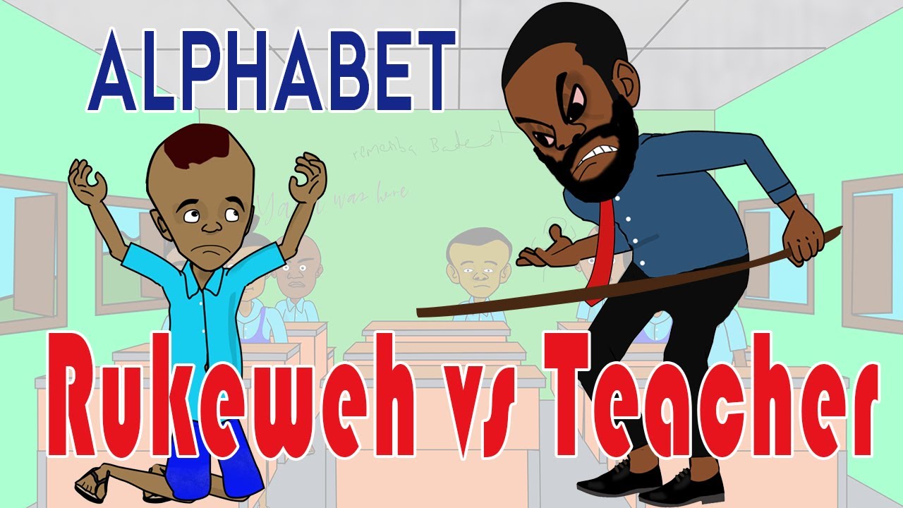 African Funny Comedy Cartoon |Rukeweh Challenges Teacher