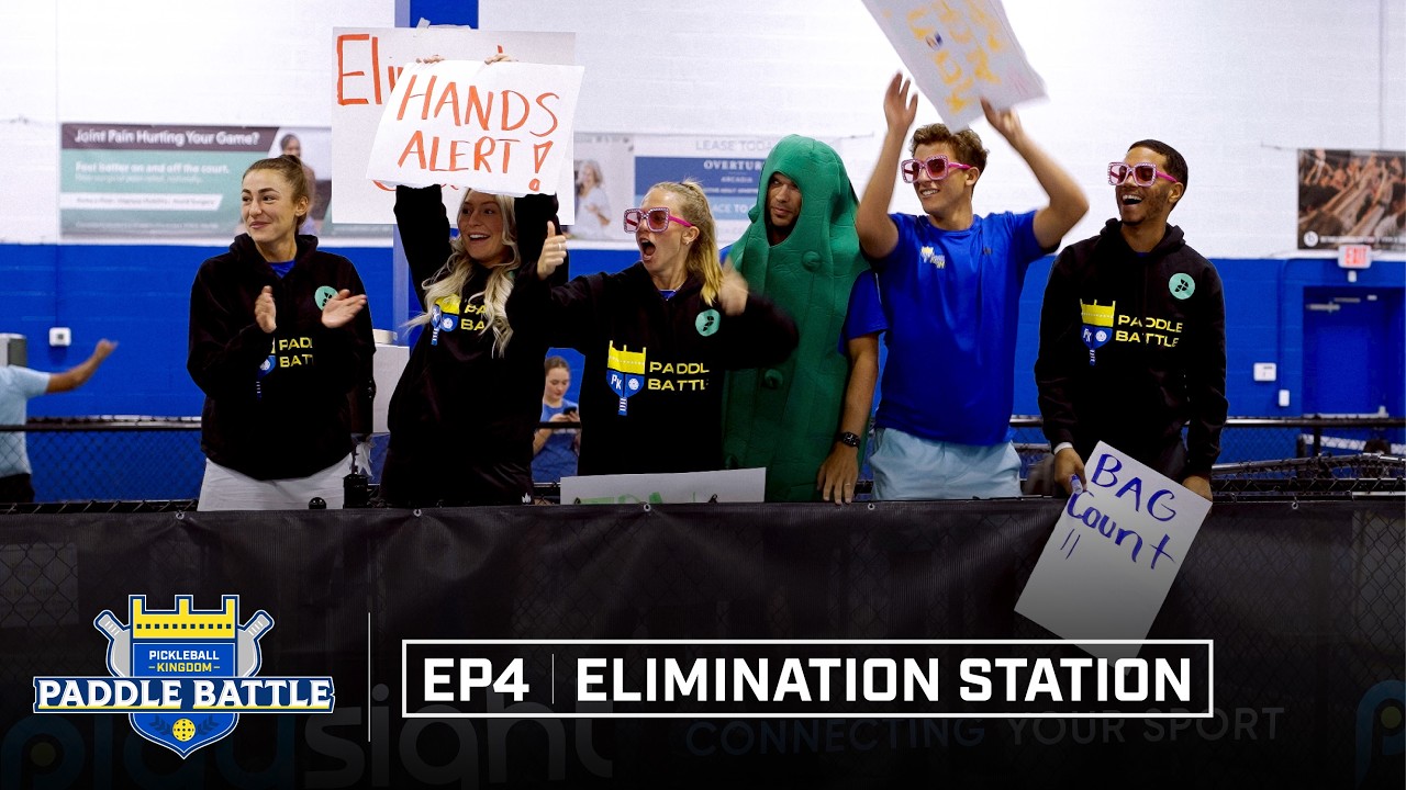Pickleball Kingdom Paddle Battle Episode 4: Elimination Station