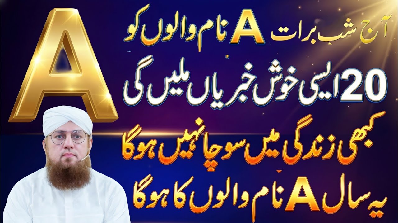 Ye Saal 'A' Naam Walon Ko 20 Good News Dega | Kabi Aisa Socha Nahi Hoga | Astrology Predictions 2026