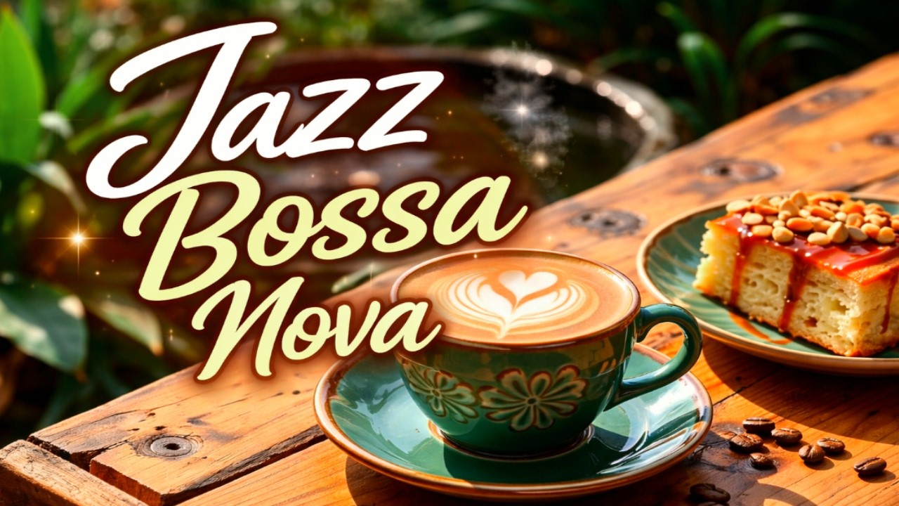 Bossa Nova Cafe Music ☕ Relaxing Jazz for Work, Study & Positive Mood | Calm Coffee Shop Ambience